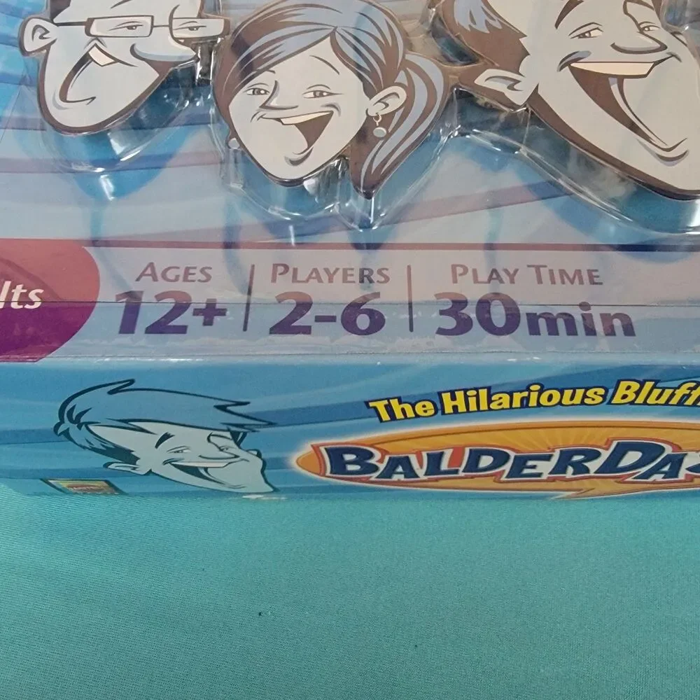 Balderdash Board Game Hilarious Bluffing Game 2009 Mattel Complete